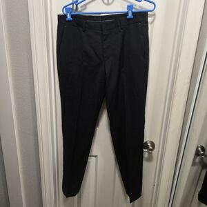 Boss Virgin Wool Black Dress Pants Size 32Rx29